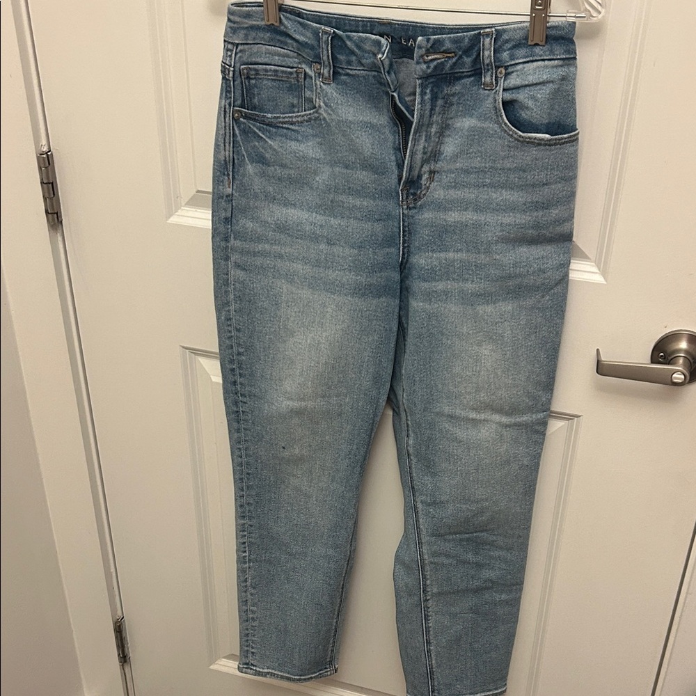 Light Blue American Eagle Denim Jeans - Straight Leg